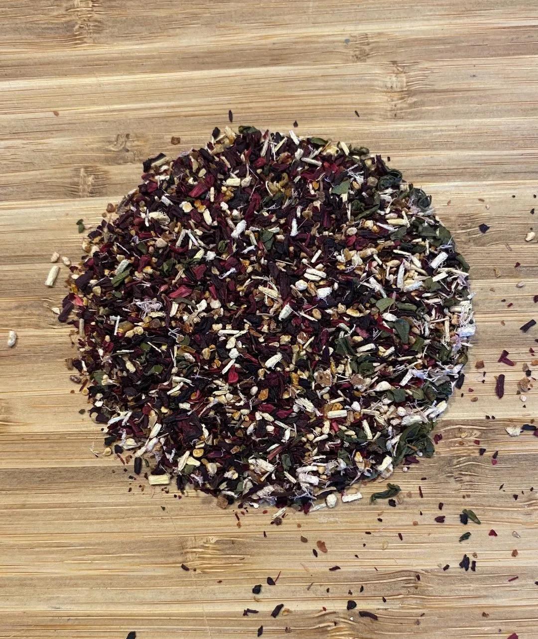 Strawberry Hibiscus Sangria loose leaf tea – GY Tea Winnipeg