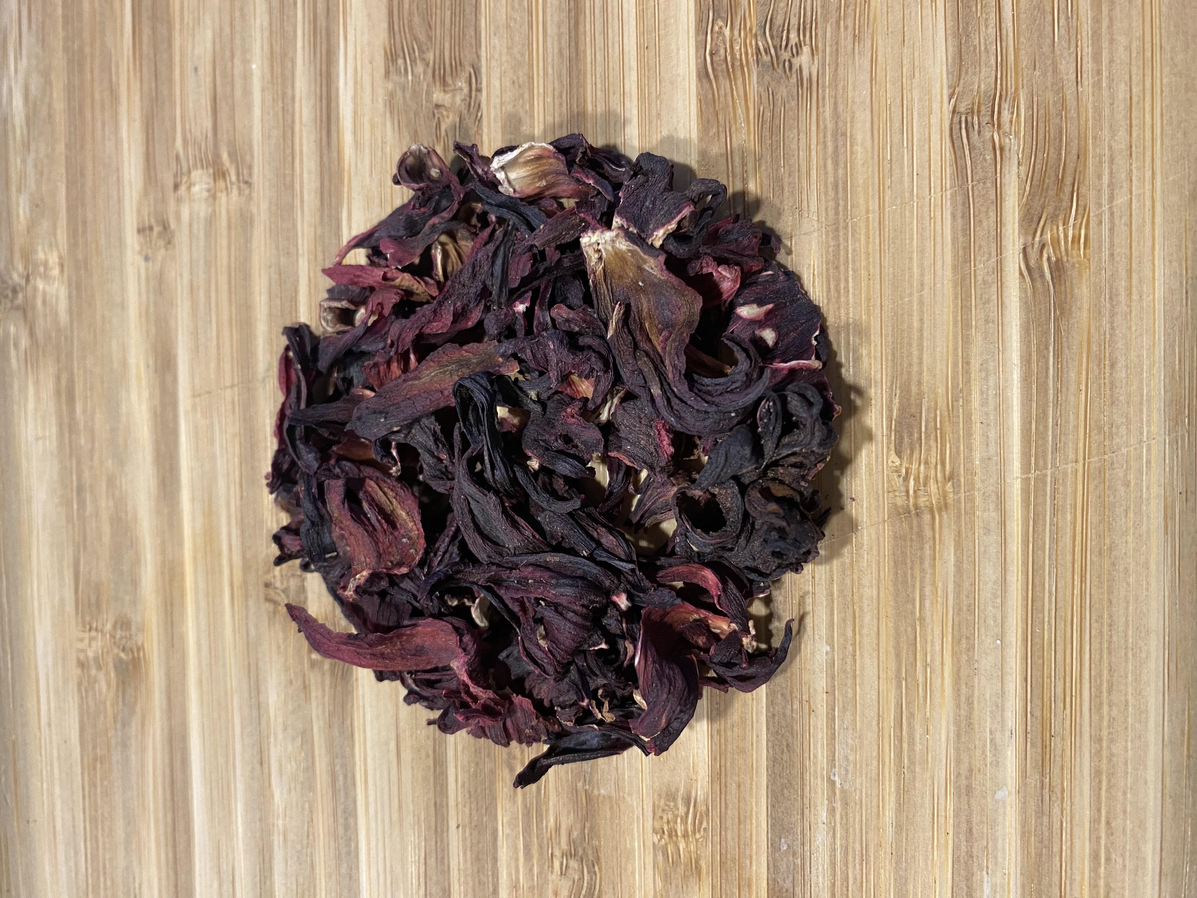 Pure Hibiscus Flowers Tea loose leaf tea – GY Tea Winnipeg