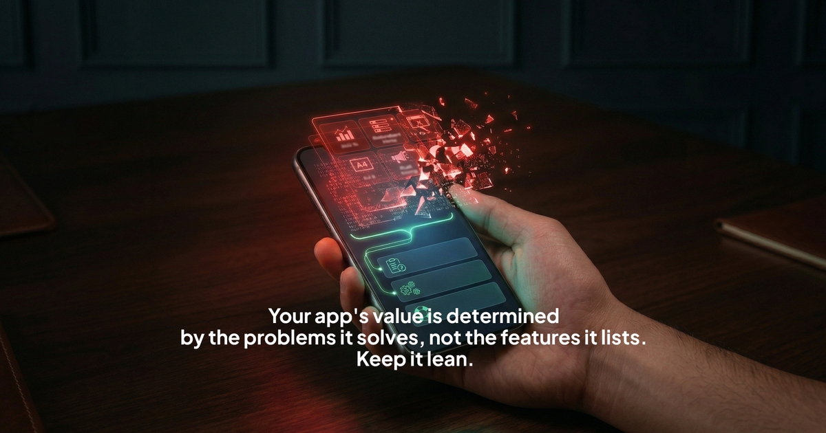 MVP product design process — whiteboard with user journey map and prioritisation framework