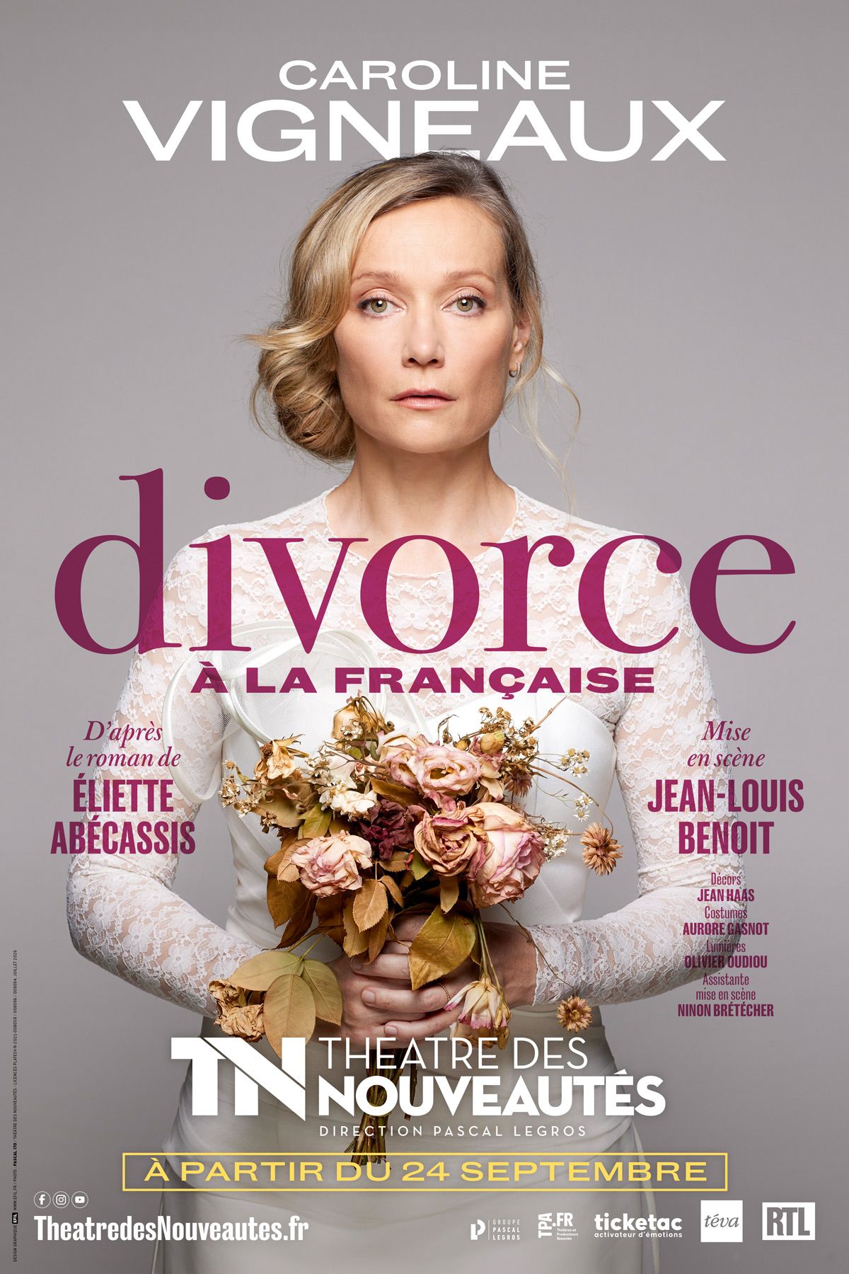« Divorce à la française » sur les planches