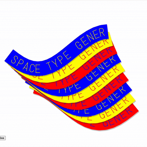 Cover image from Space Type Generator