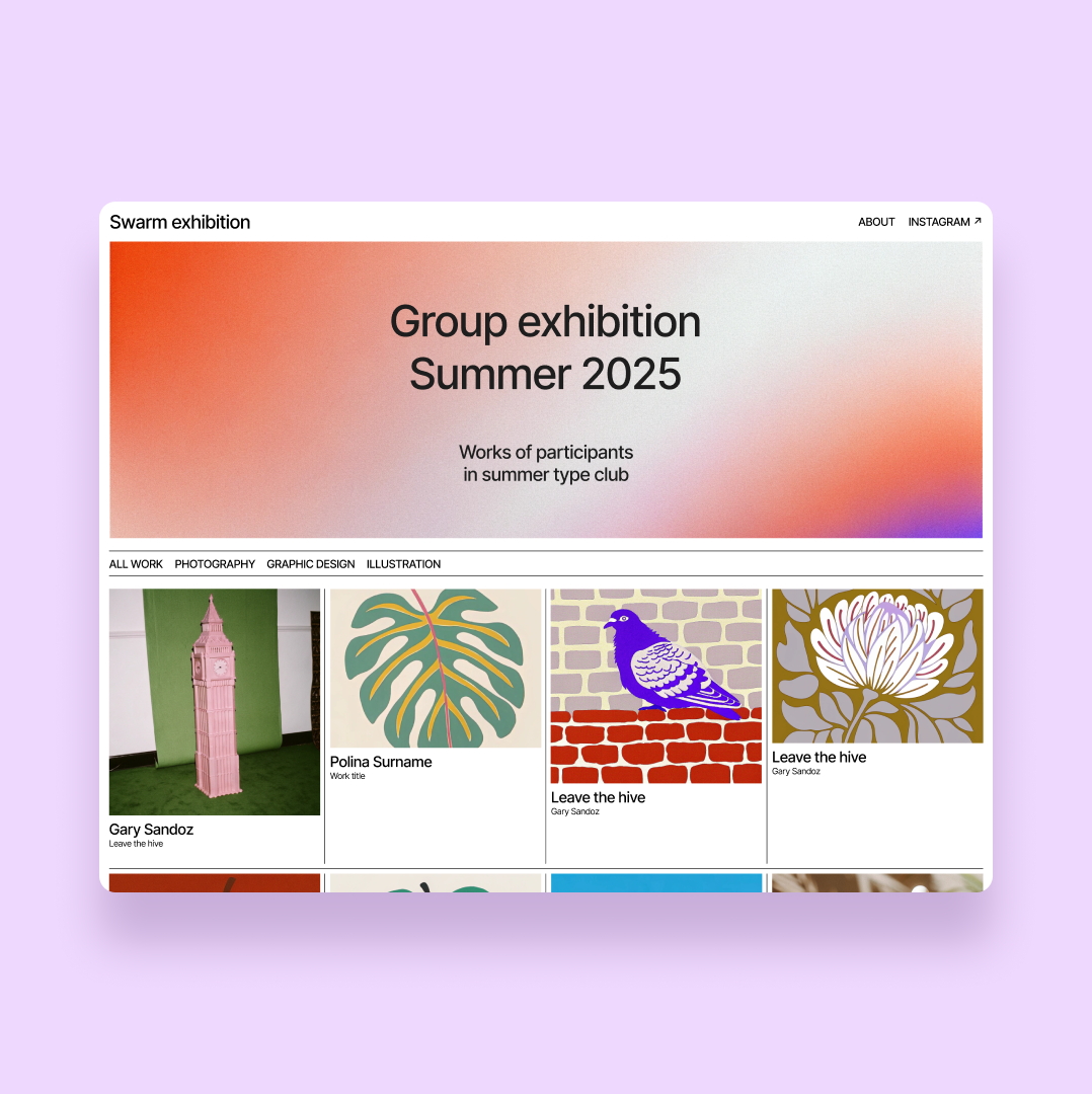 Cover image from Swarm