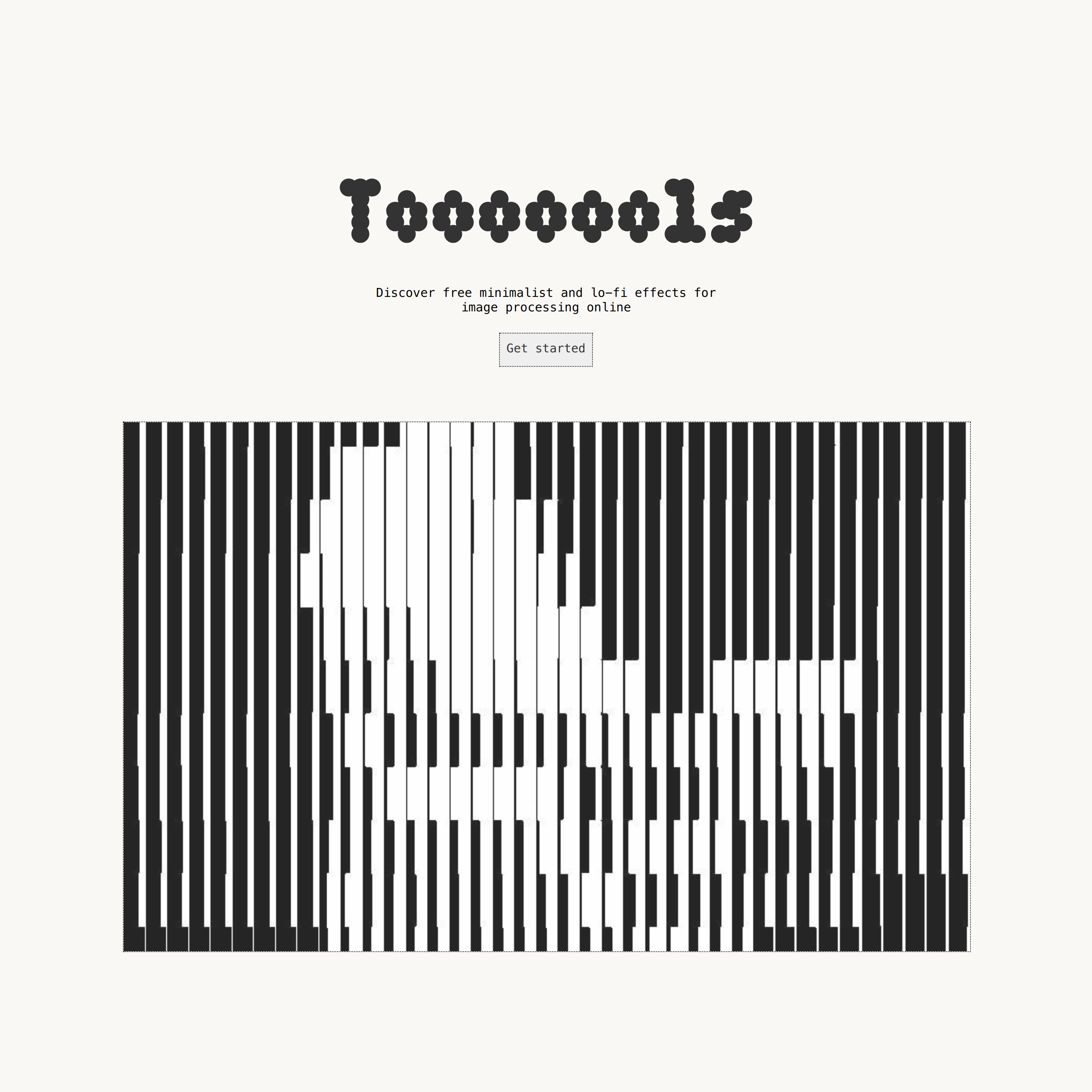 Cover image from Tooooools