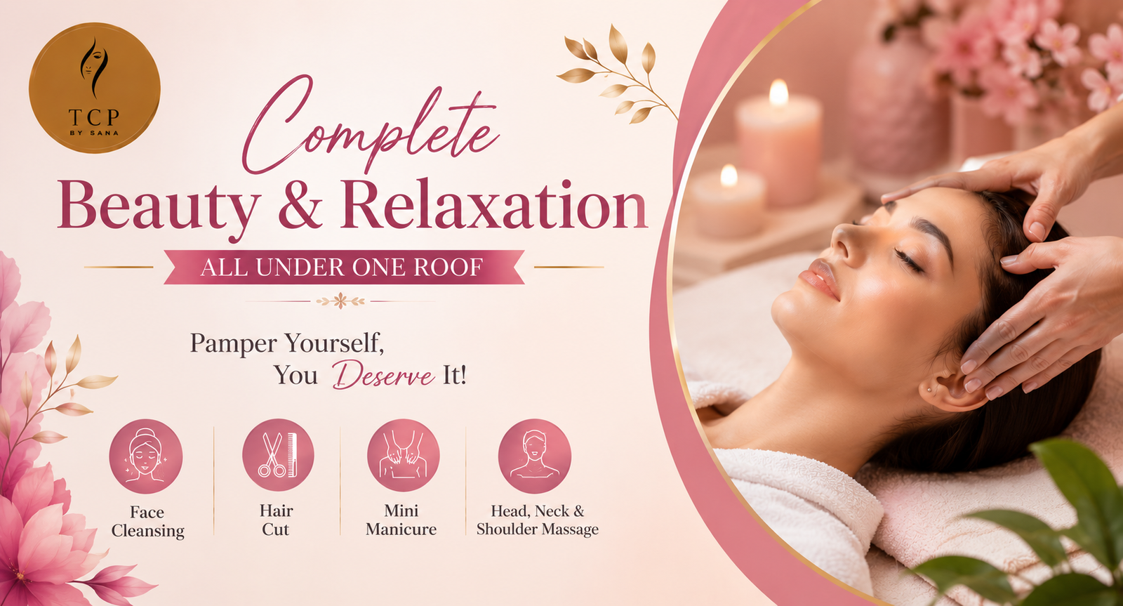 Styling station and beauty setup at The Color Palette by Sana in DHA Phase 6 Lahore