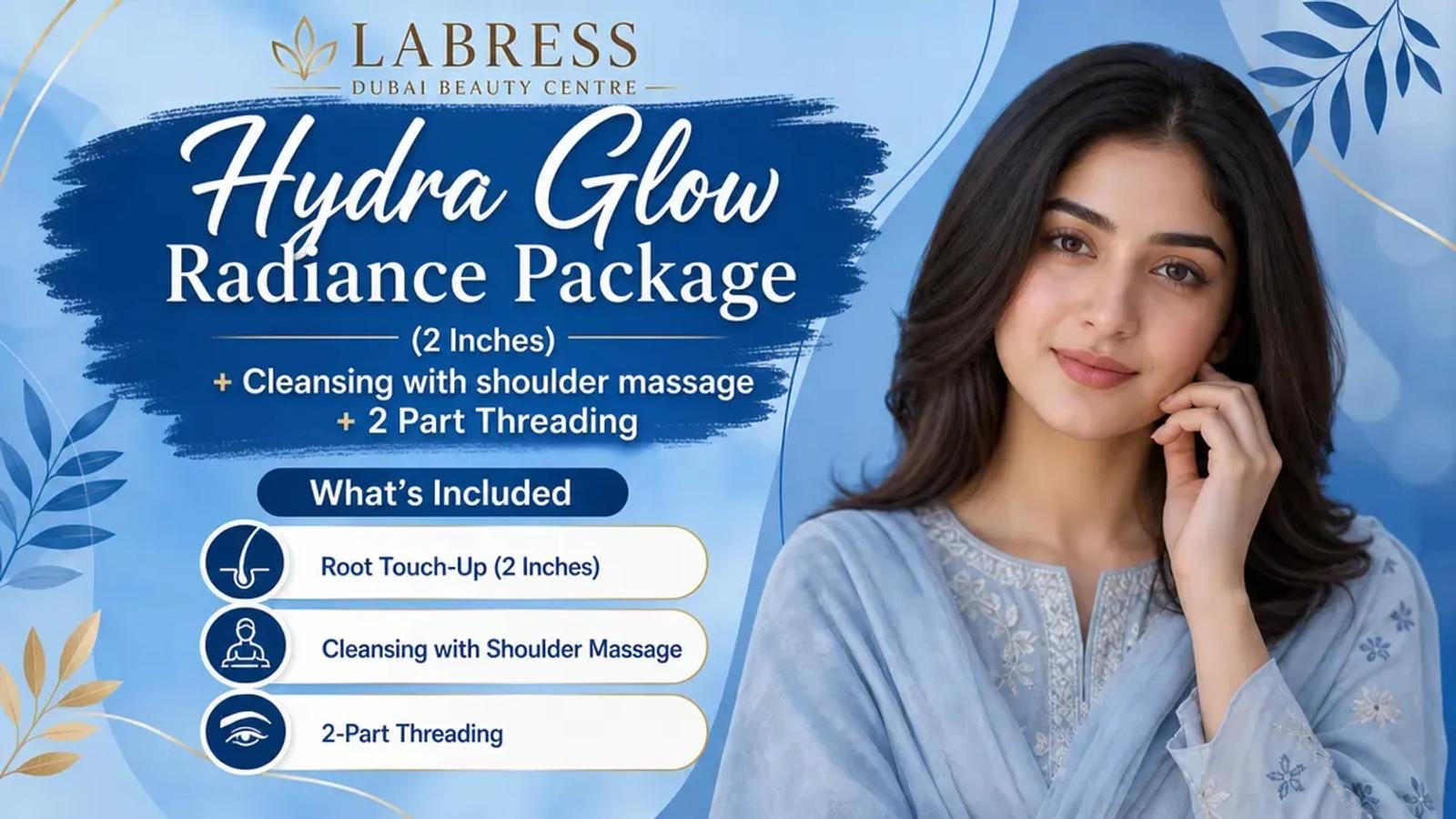 Roots touch up and cleansing package at Labress salon in DHA Lahore