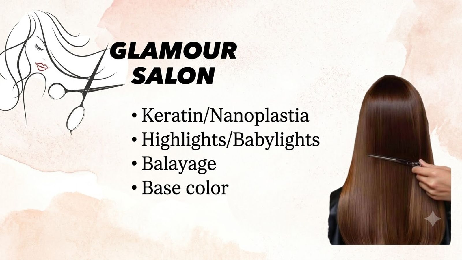 Professional salon hair styling and treatments in Lahore