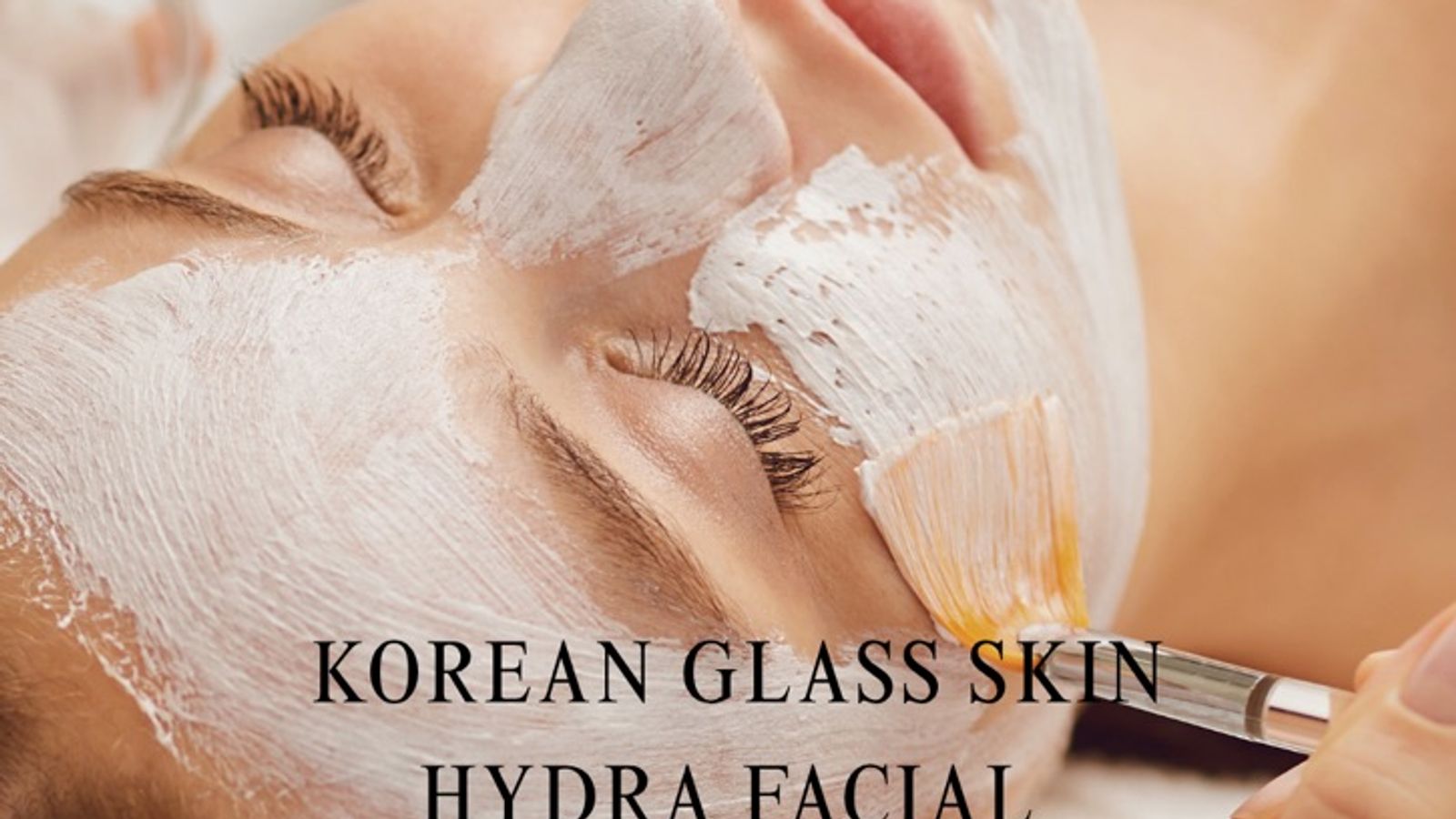 Korean Glass Skin Glow and Hydra Facial treatment session in Lahore