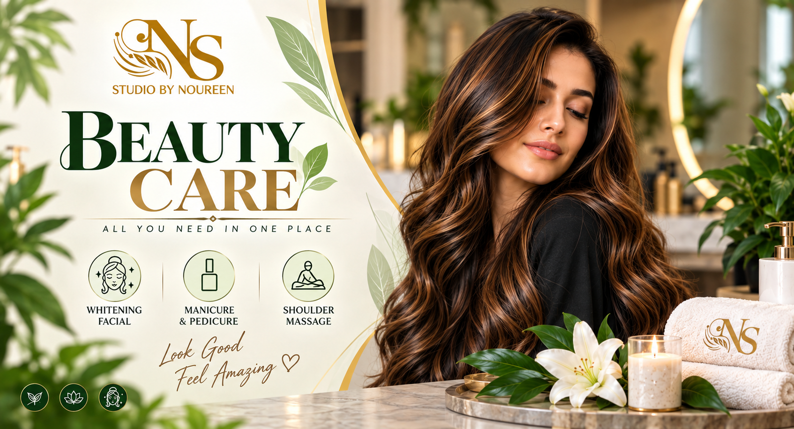 Complete Beauty Care treatment at NS Studio by Noureen