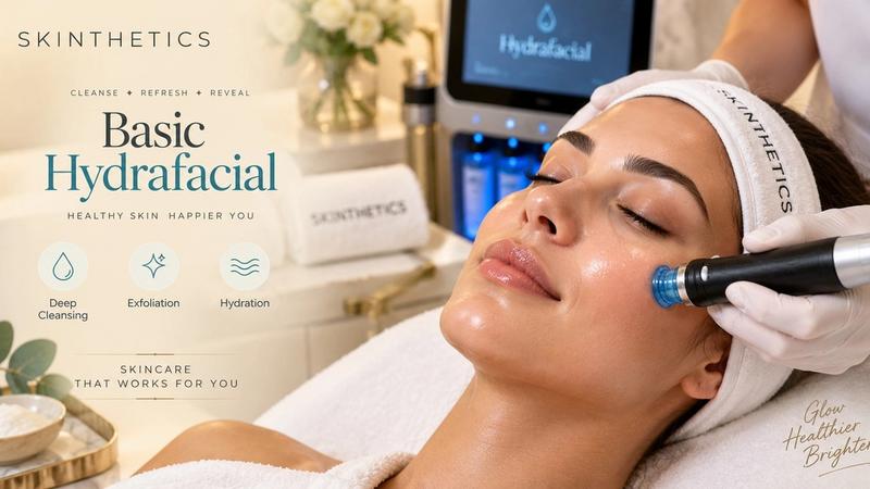 HydraFacial skin treatment session in Lahore