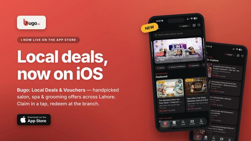 Bugo: Local Deals & Vouchers app listing on the Apple App Store
