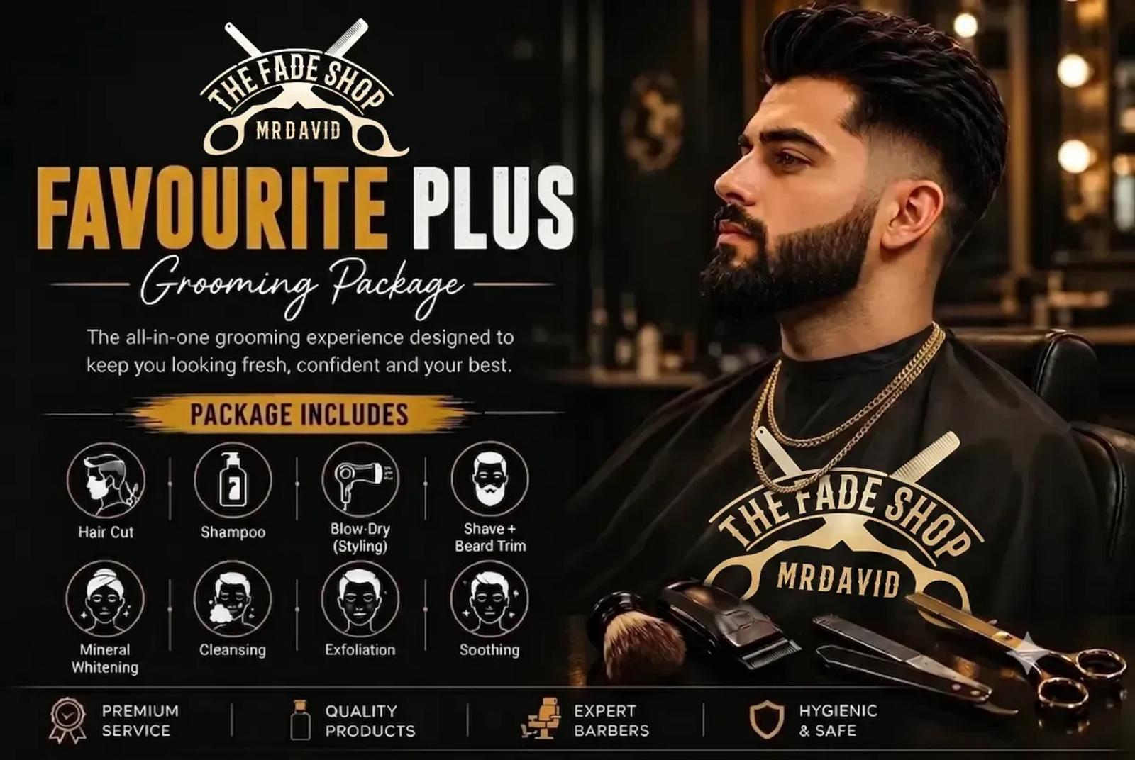The Fade Shop full grooming package in DHA Phase 1, Lahore