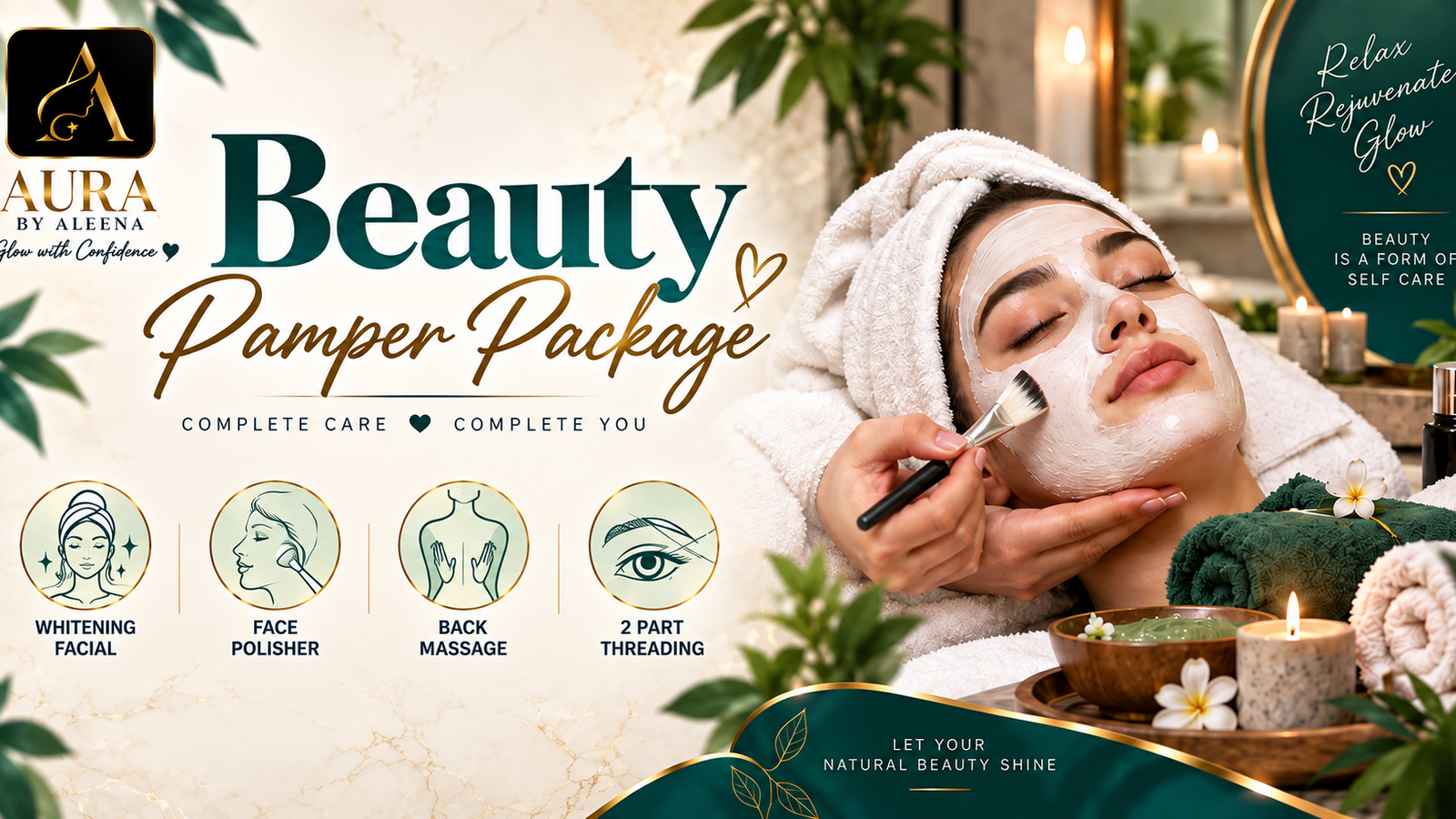 Salon facial and skin care treatment in DHA Lahore