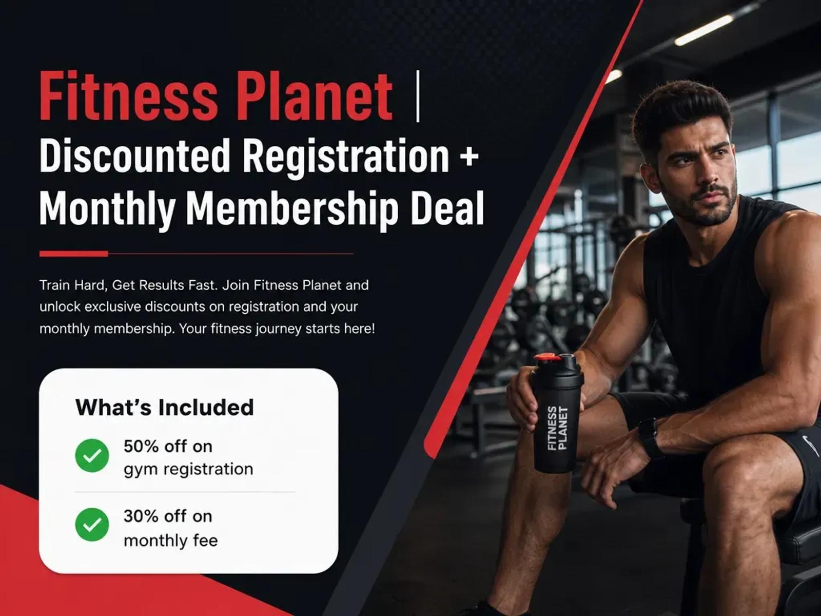 Gym floor and equipment at Fitness Planet, DHA Phase 2 Lahore