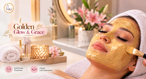 Aesthetic treatment and lash extension room at De Nails Art and Salon in Gulberg Lahore