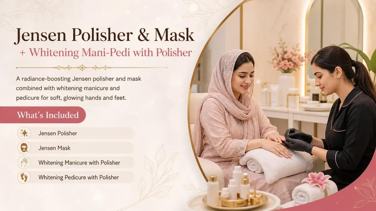 Whitening hydra facial treatment at Misbah’s Salon and Spa in DHA Lahore