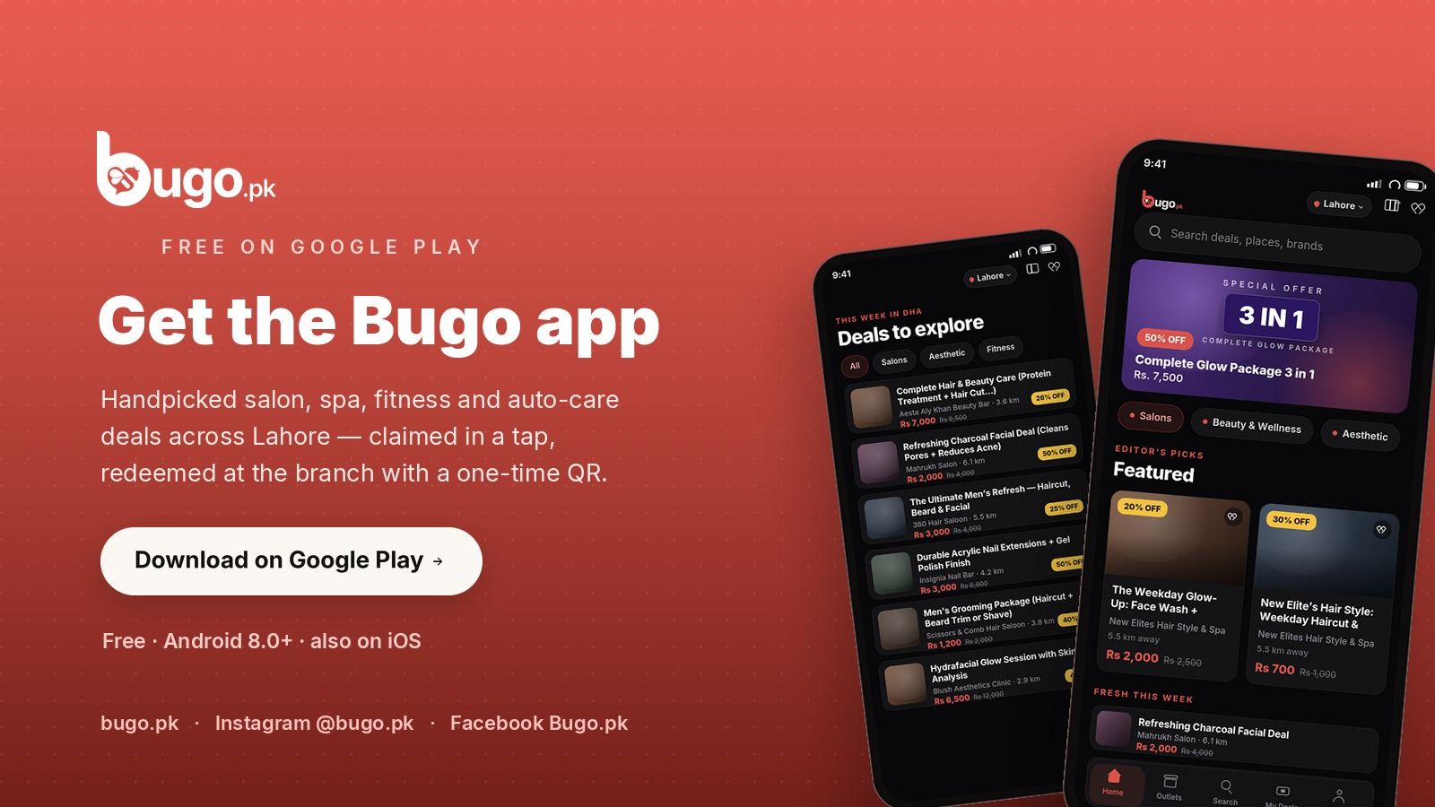 Bugo android app