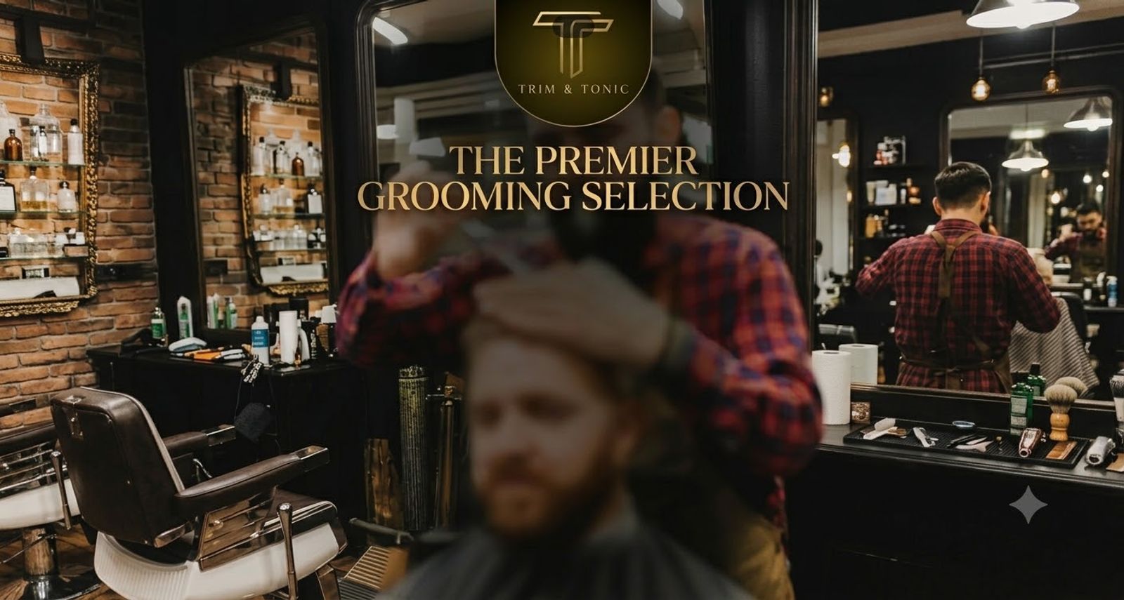 Men's grooming and haircut at Trim & Tonic in DHA Phase 4, Lahore