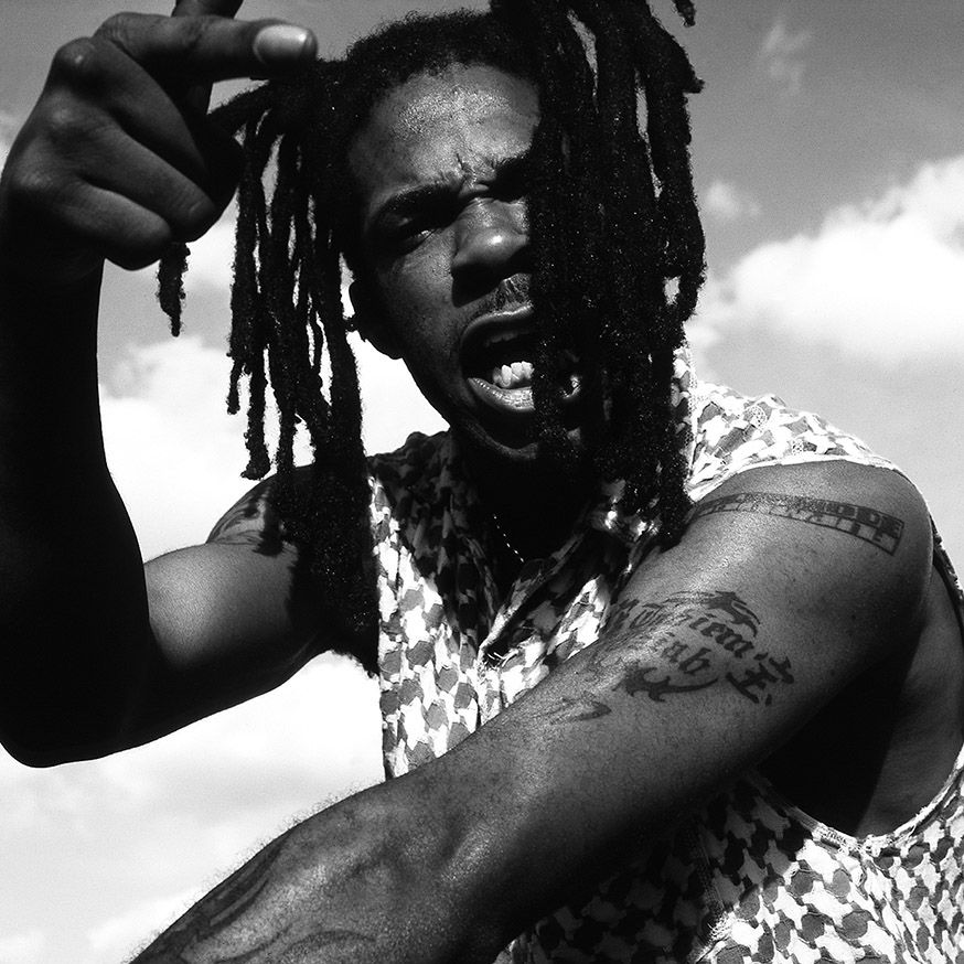 Busta Rhymes photographed by Tee Max