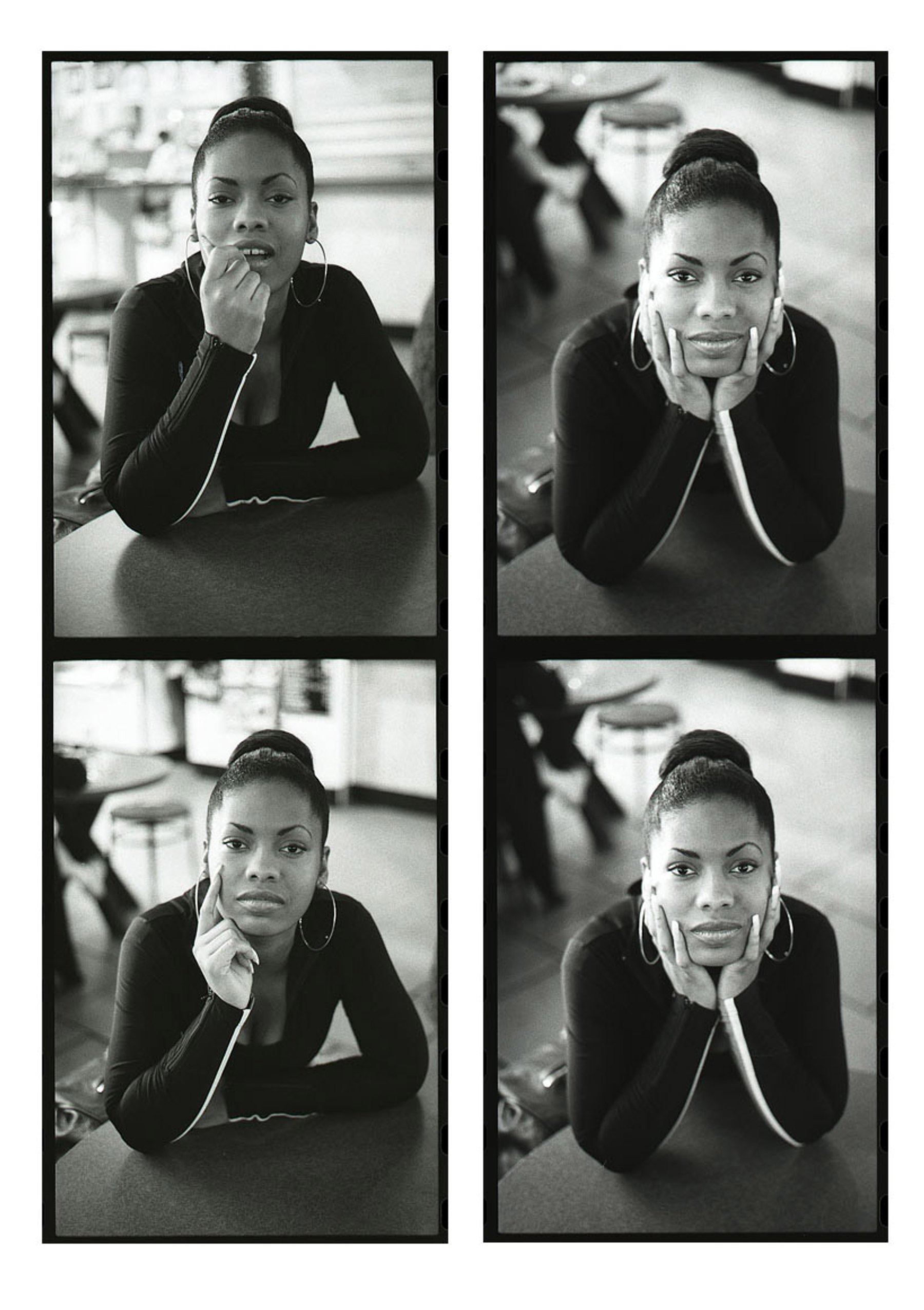 Ms Jones photographed by Tee Max