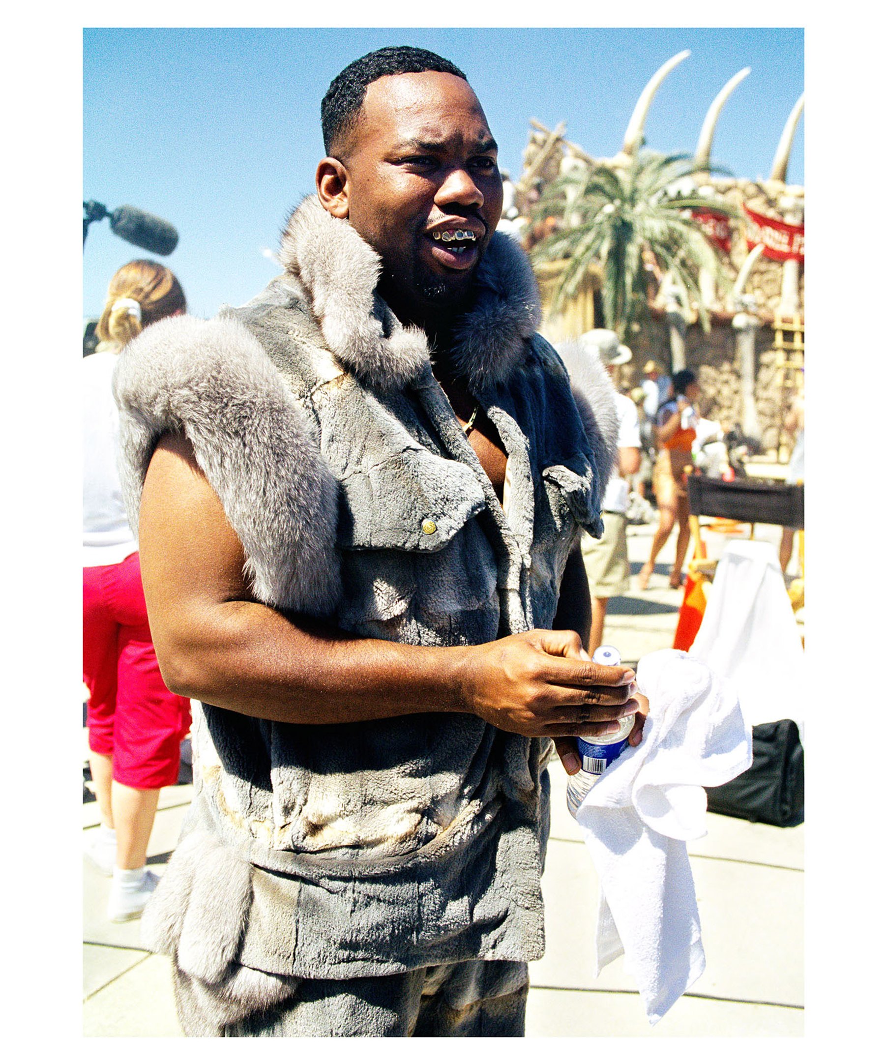 Raekwon On Set Of  Gravel Pitt  Video photographed by Tee Max