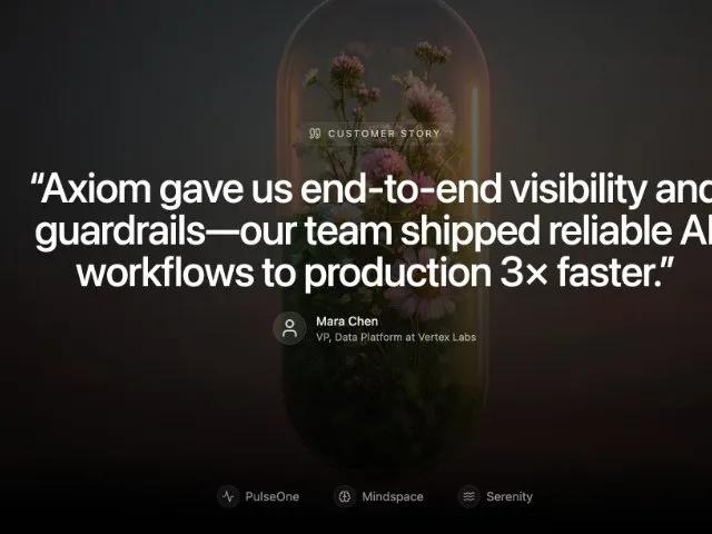 Full-Screen Testimonial Hero Section preview