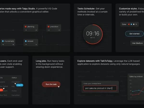 Promotional Card with Floating Casino Graphics preview