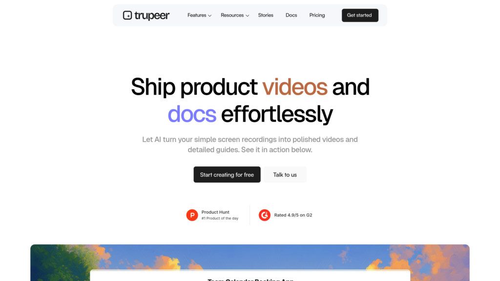 Trupeer screenshot