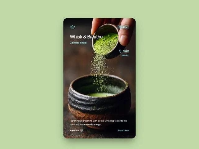 Hover-Activated Ritual Info Card with Video preview