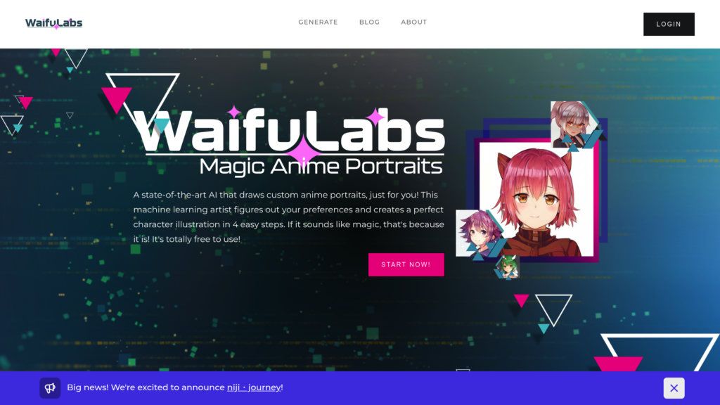 Waifu Labs screenshot