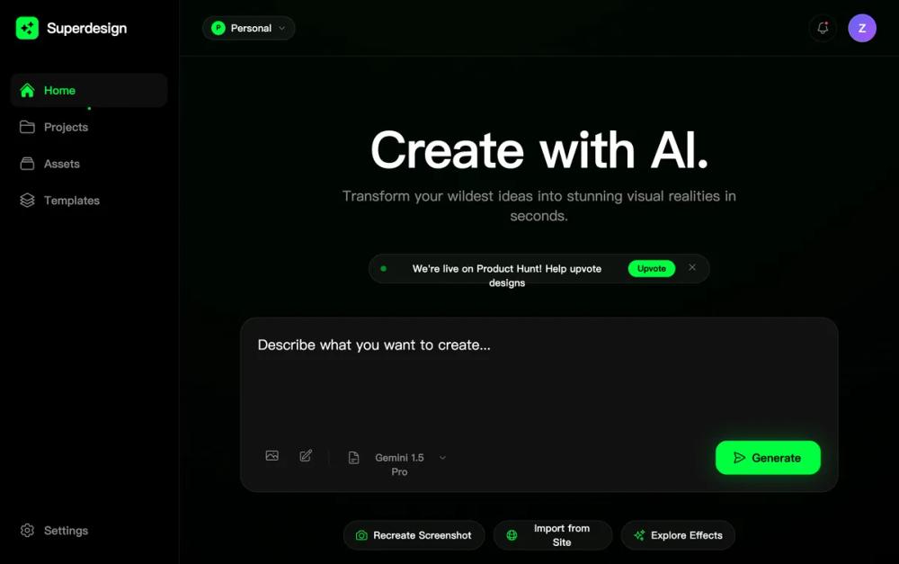 Zen Design Dashboard