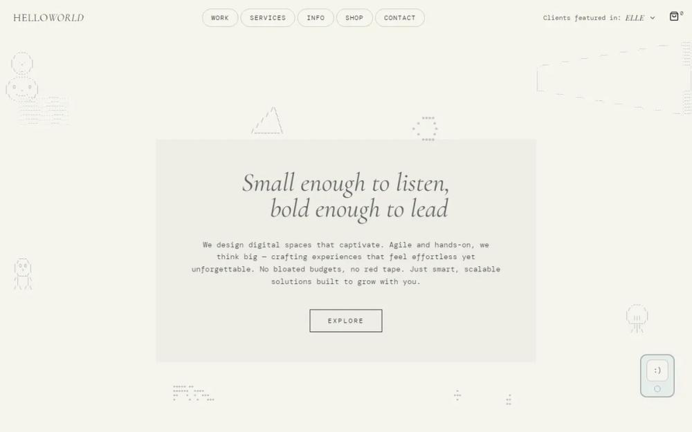 Hello World Studio Replica