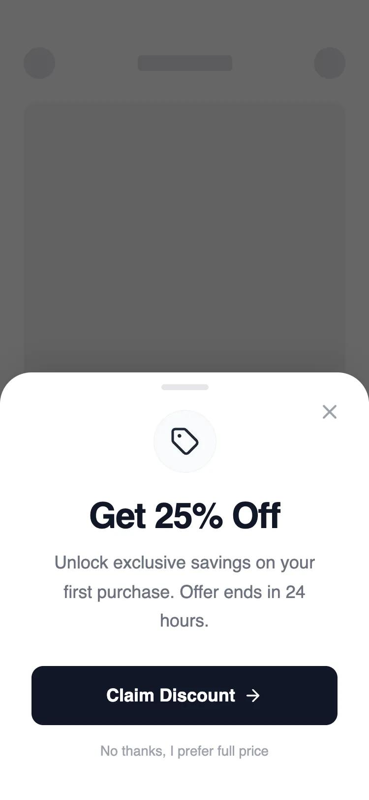 Fully Responsive Bottom Sheet & Modal