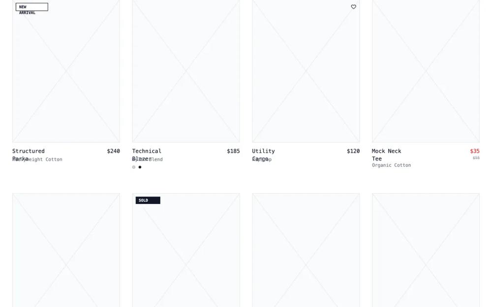 Collection Page- Curated Collection Feed