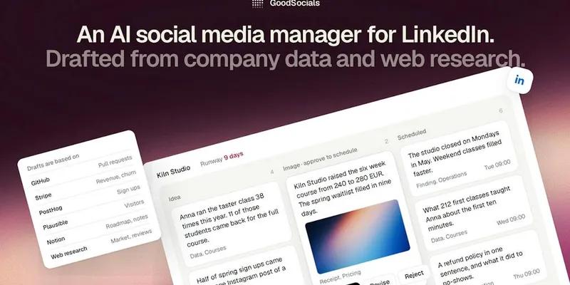 GoodSocials screenshot