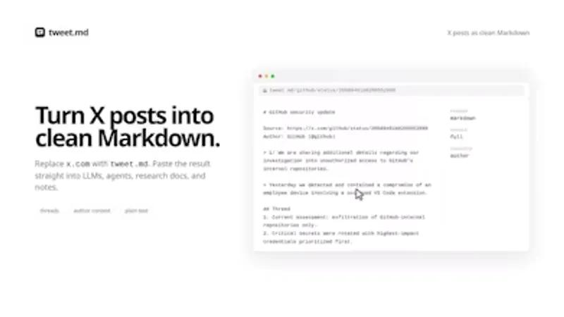 tweet.md screenshot