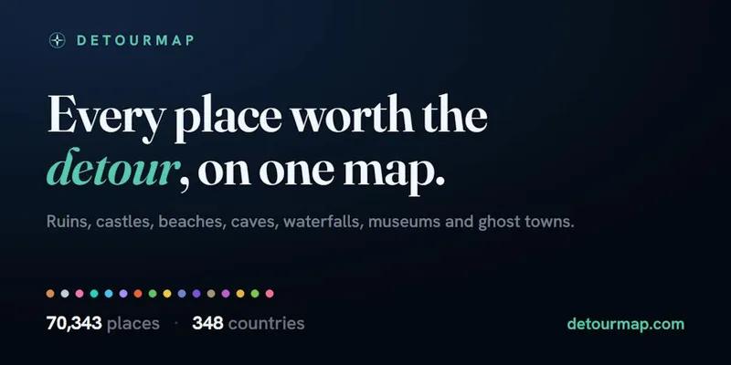 Detourmap screenshot
