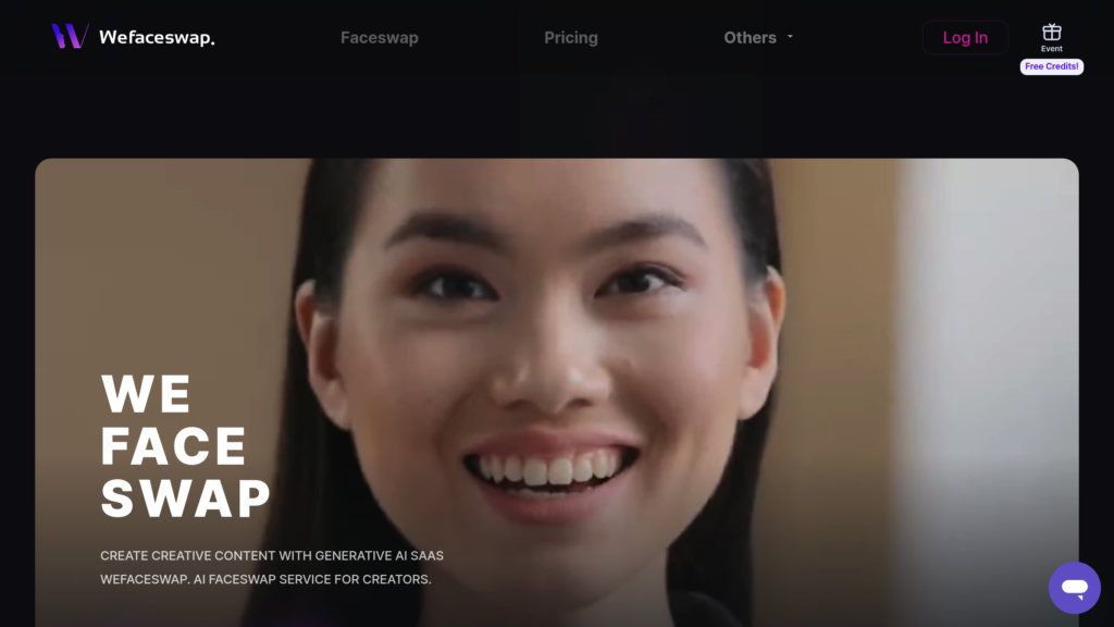 Wefaceswap screenshot