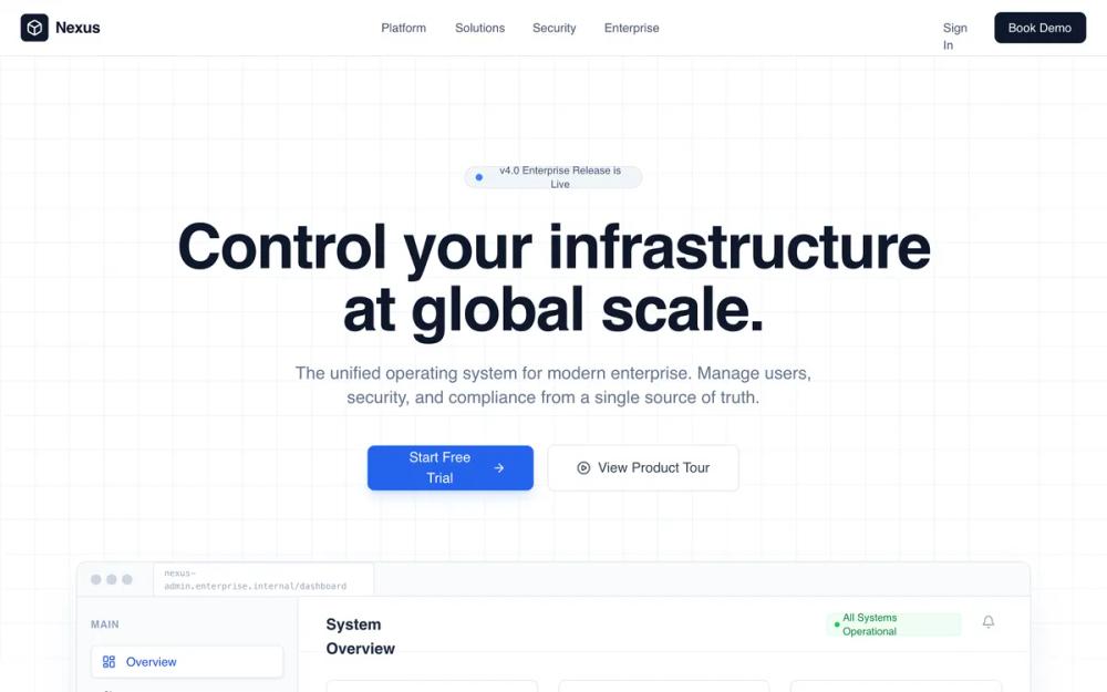 Enterprise Admin Platform