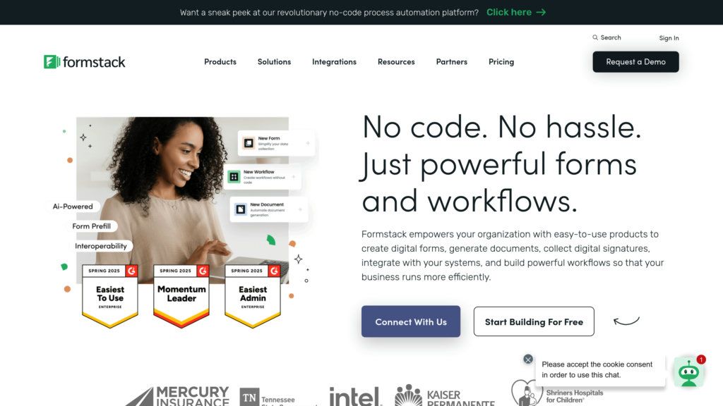 Formstack screenshot