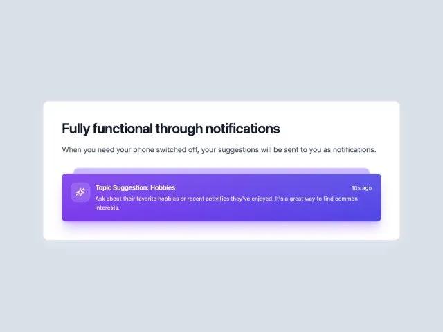 Notification Preview Card preview