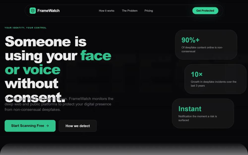FrameWatch | Matrix Enhanced Hero
