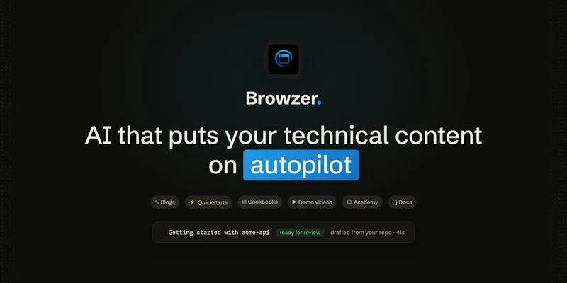 Browzer screenshot