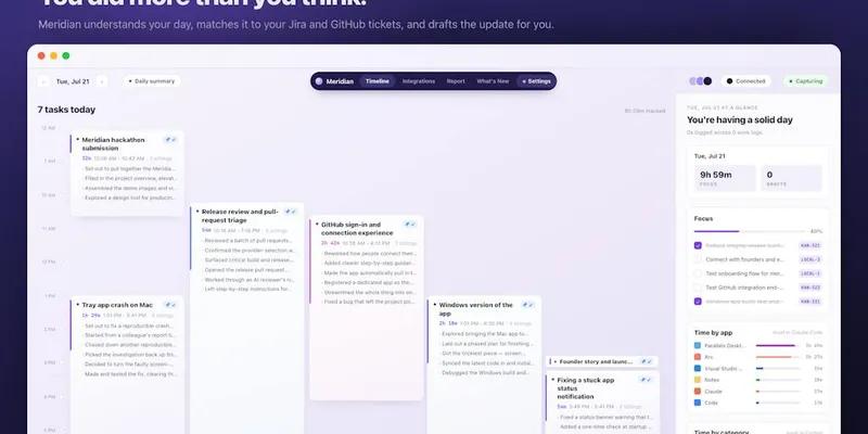 Meridian screenshot