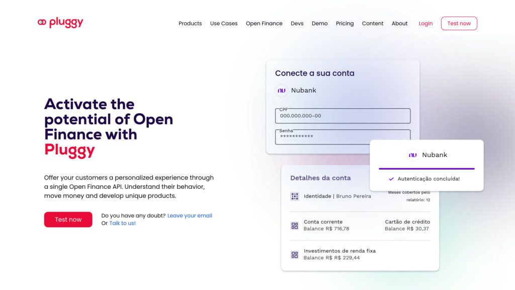 Pluggy.ai screenshot
