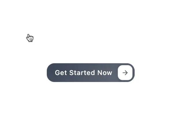 Gradient CTA Button with Expanding Arrow Icon preview