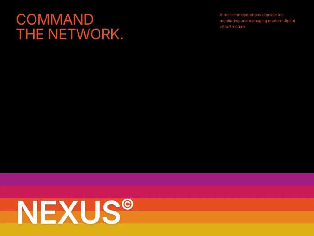 Operations Console UI Showcase Section preview