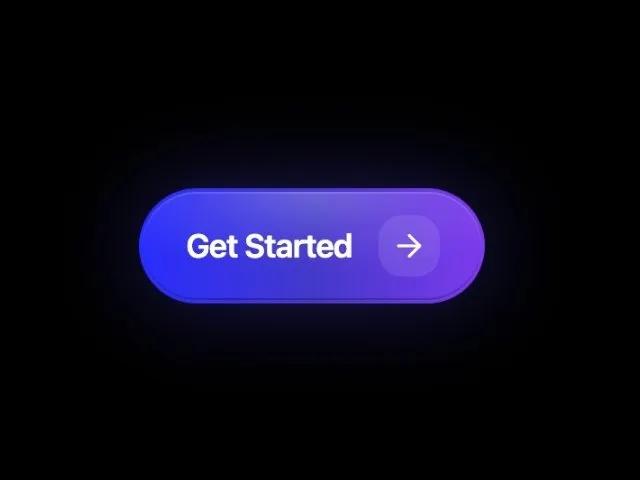 Gradient Hover CTA Button with Arrow Icon preview