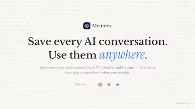 Memdex screenshot