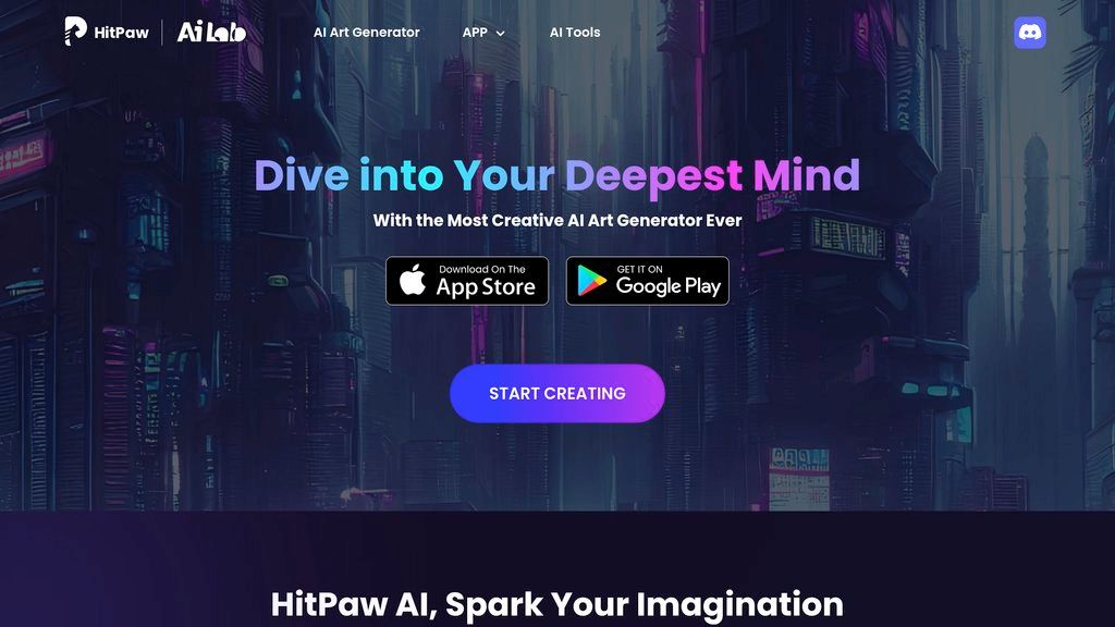 HitPaw AI screenshot