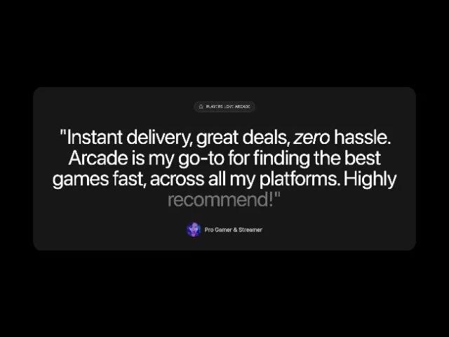 Animated Testimonial Section with Word Reveal preview